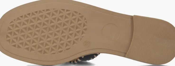 zwarte blasz slippers 0657-03