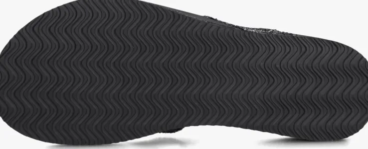 zwarte blasz teenslippers bella 2402