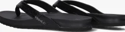 zwarte blasz teenslippers bella 2402