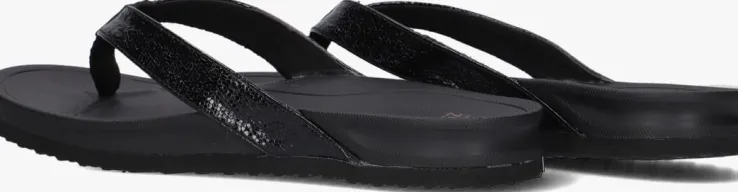 zwarte blasz teenslippers bella 2402