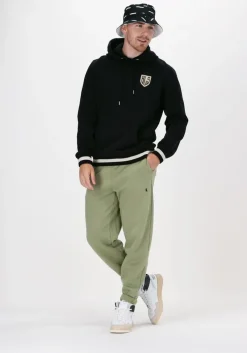 zwarte bls hafnia sweater new shield embroidered badge h