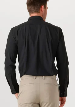 zwarte boss black klassiek overhemd p-hank-s-c1-222