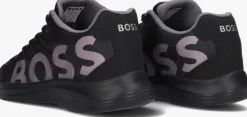 zwarte boss kids lage sneakers baskets j29366