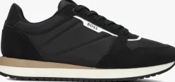 zwarte boss lage sneakers kai runn