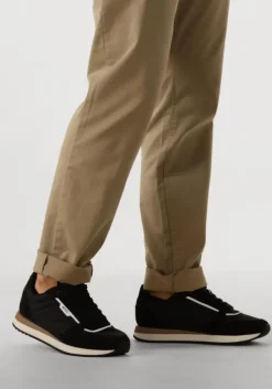 zwarte boss lage sneakers kai runn