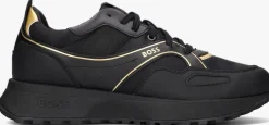 zwarte boss lage sneakers jonah runn