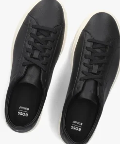 zwarte boss lage sneakers kieran_tenn