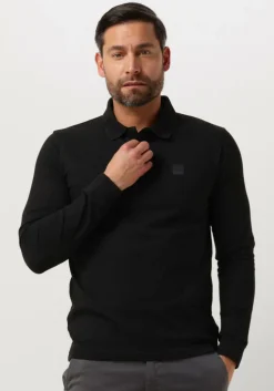 zwarte boss orange polo passerby