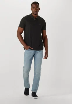 zwarte boss orange polo passerzip