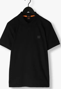 zwarte boss orange polo passenger