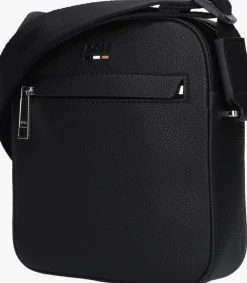 zwarte boss schoudertas ray_ns zip