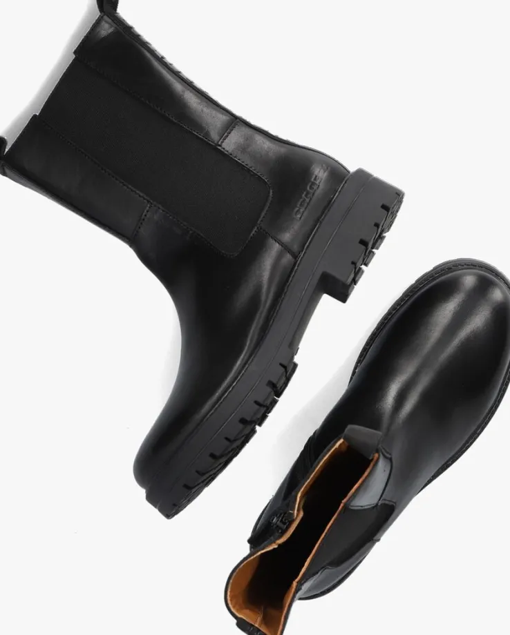 zwarte braqeez chelsea boots vivi vegas