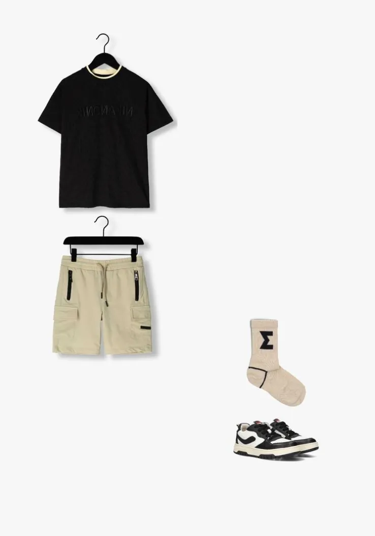 zwarte braqeez lage sneakers cis chicago