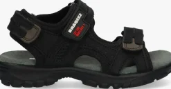 zwarte braqeez sandalen tom trail