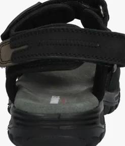 zwarte braqeez sandalen tom trail