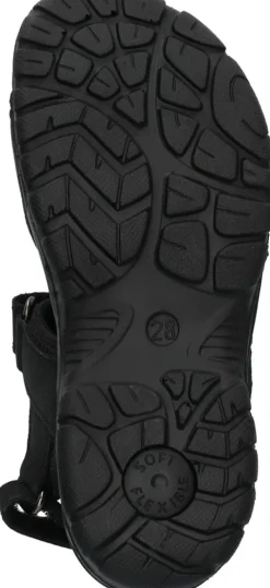 zwarte braqeez sandalen tom trail