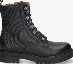 zwarte braqeez veterboots ginger gabri