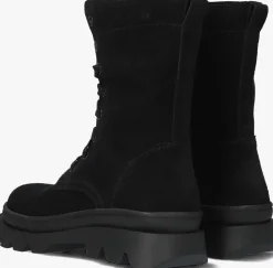 zwarte braqeez veterboots davina denver