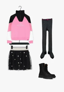 zwarte braqeez veterboots davina denver