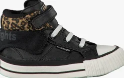 zwarte british knights hoge sneakers roco