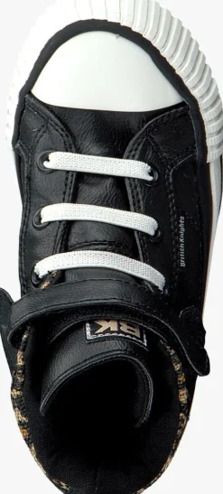 zwarte british knights hoge sneakers roco