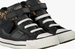 zwarte british knights hoge sneakers roco