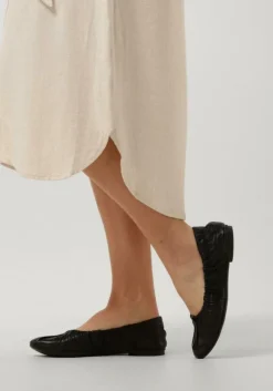 zwarte bronx ballerina's alor-a 66496-d
