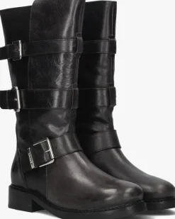 zwarte bronx boots new-tough 14307