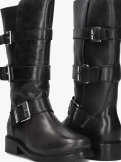 zwarte bronx boots new-tough 14307