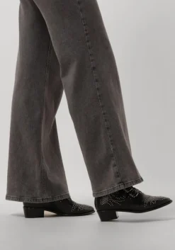 zwarte bronx enkellaarsjes new-tex 47534