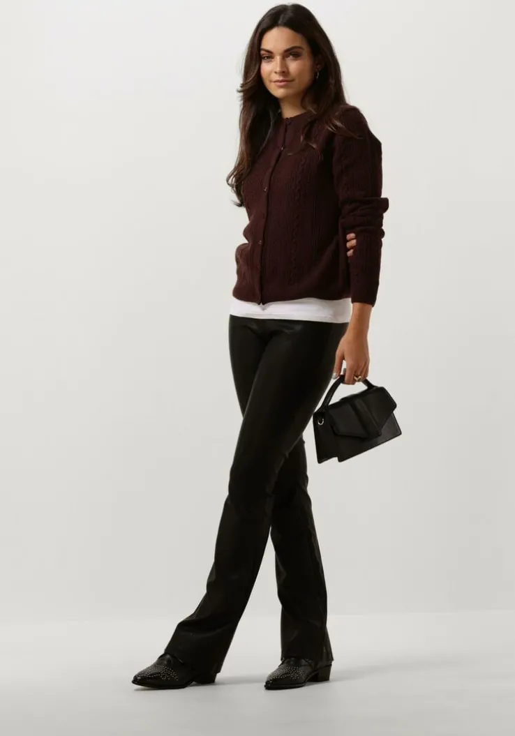 zwarte bronx enkellaarsjes new-tex 47534