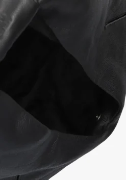 zwarte bronx handtas puff-y 21036