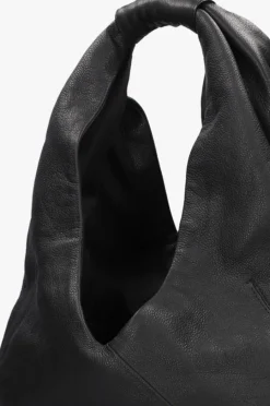 zwarte bronx handtas puff-y 21036