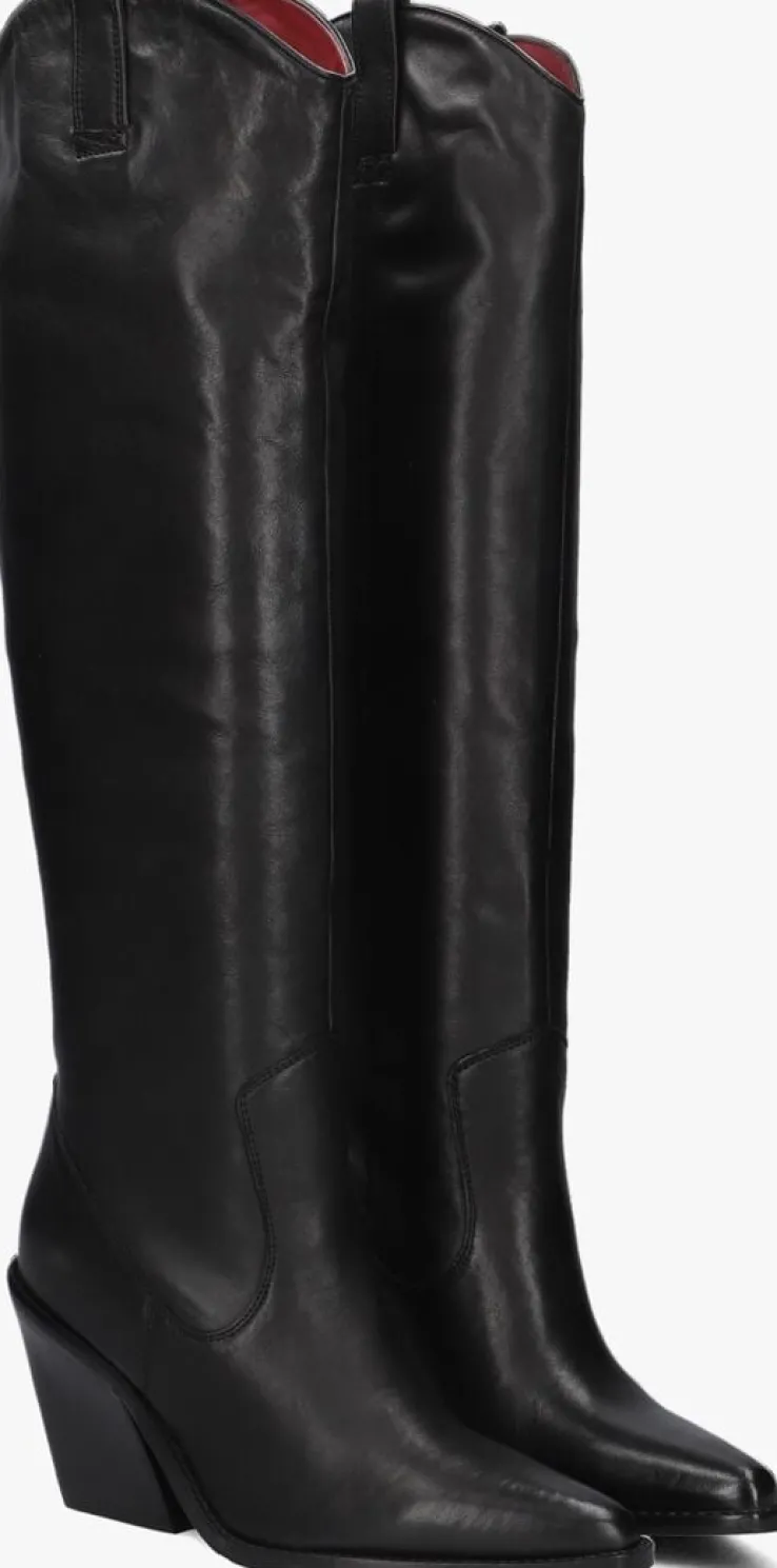 zwarte bronx hoge laarzen new-kole 14176