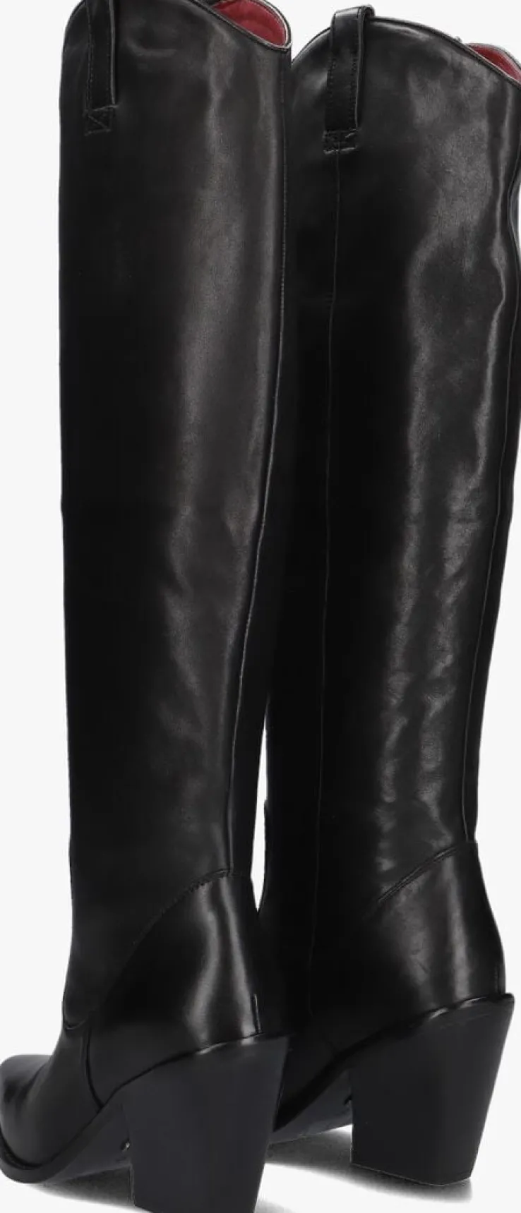 zwarte bronx hoge laarzen new-kole 14176