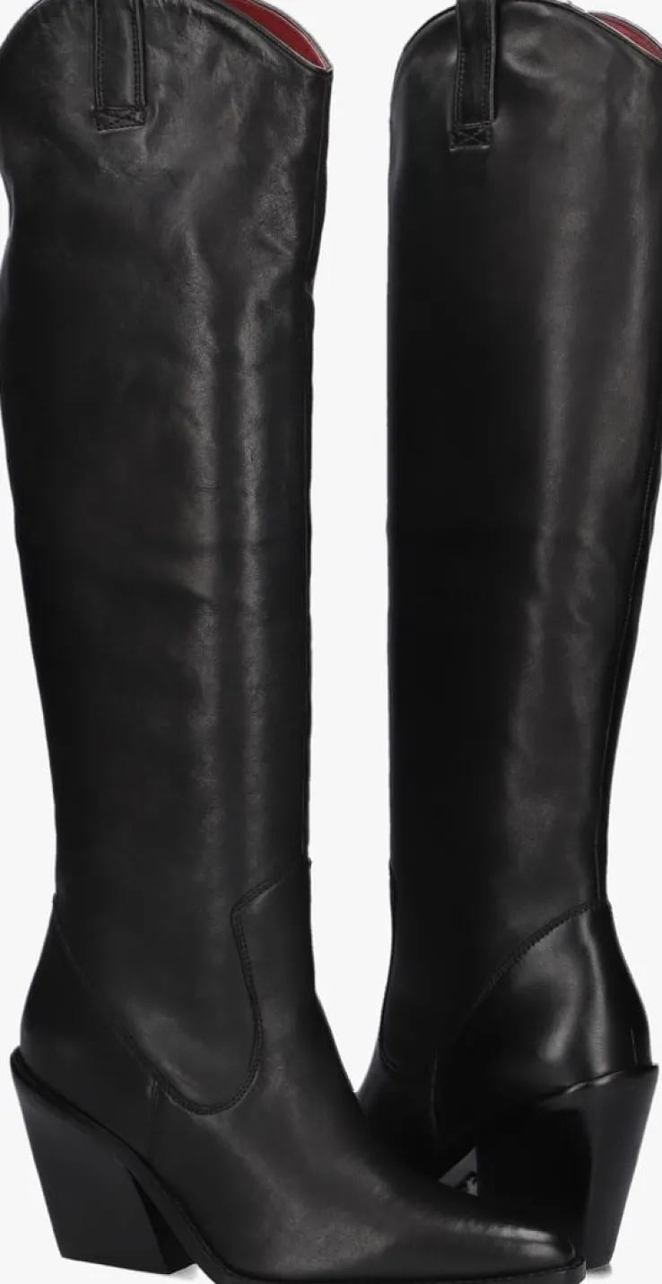 zwarte bronx hoge laarzen new-kole 14176