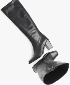 zwarte bronx hoge laarzen new-parton