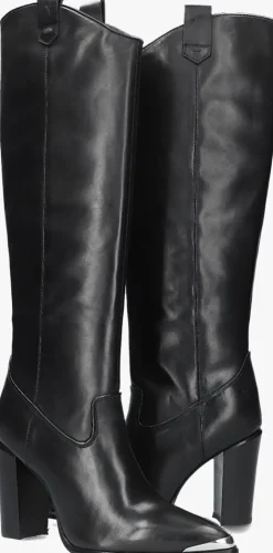 zwarte bronx hoge laarzen next americana long