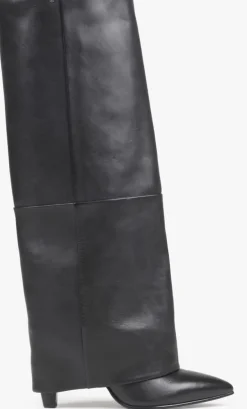 zwarte bronx laarzen jad-ey 14348