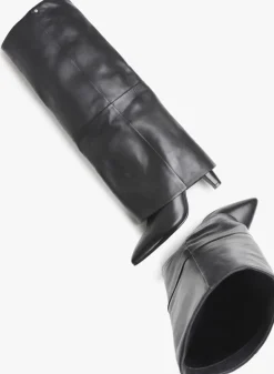 zwarte bronx laarzen jad-ey 14348