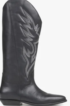 zwarte bronx laarzen kendr-a 14347