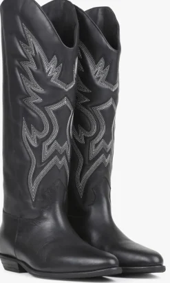 zwarte bronx laarzen kendr-a 14347