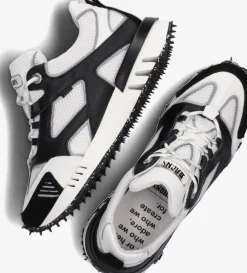 zwarte bronx lage sneakers ha-cker 66430