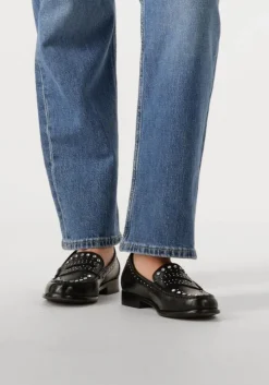 zwarte bronx loafers friz-o