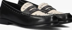 zwarte bronx loafers friz-o
