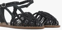zwarte bronx sandalen fl-ynn 85034