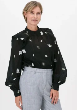 zwarte bruuns bazaar blouses valerian nome blouse