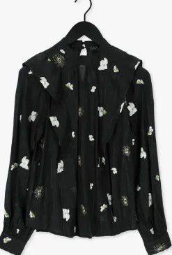 zwarte bruuns bazaar blouses valerian nome blouse