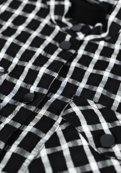 zwarte bruuns bazaar midi jurk privet edriene dress