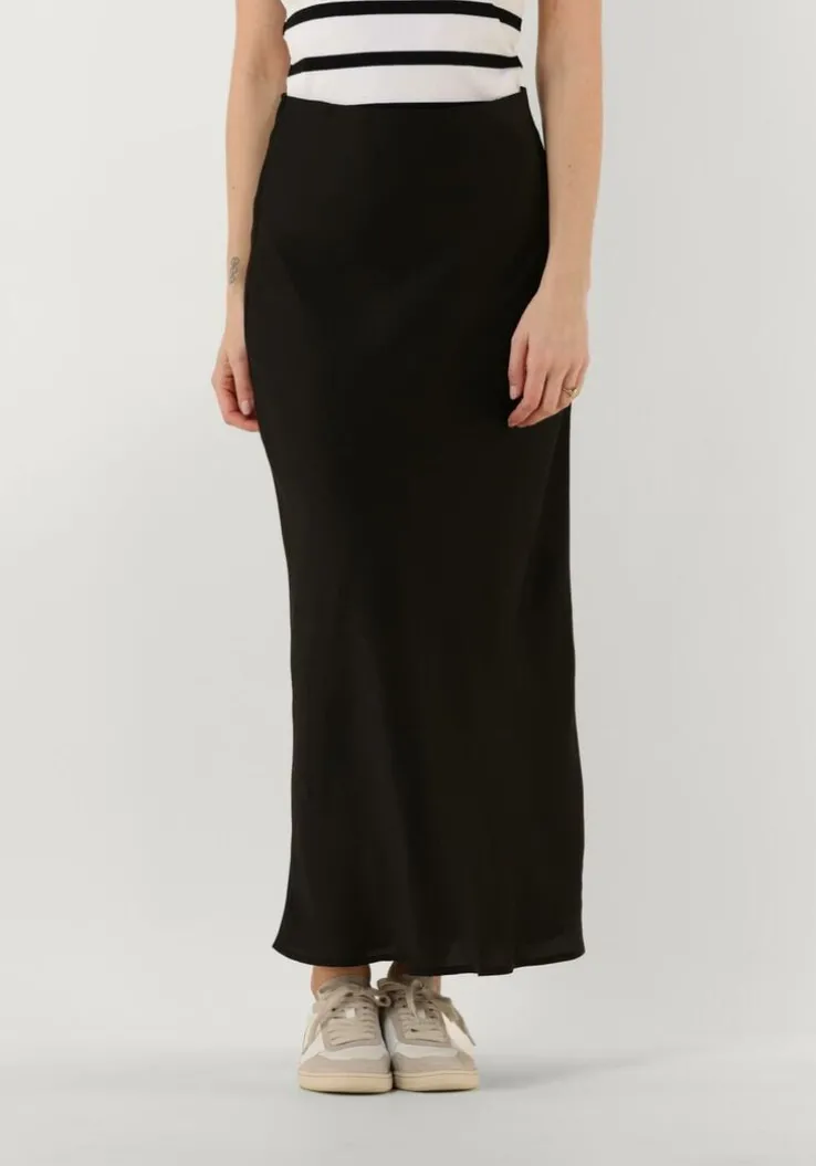 zwarte bruuns bazaar midirok joanelle skirt
